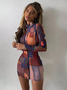 Sending me To Despair Mini Dress