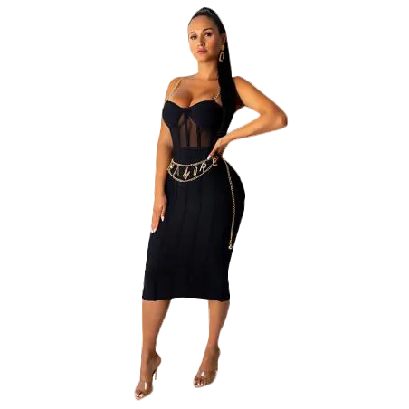 Living In A Drought Midi Dress