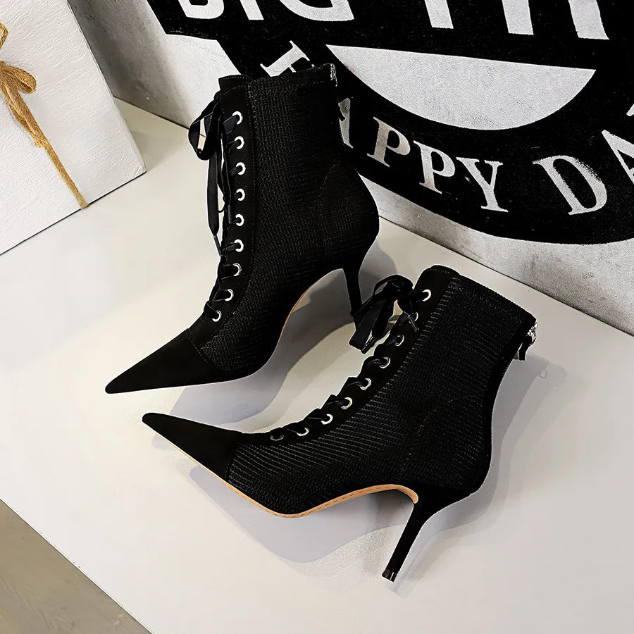 Dancing Flame Spirit Ankle Boots