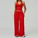 Performance Activewear Solid Pants Set