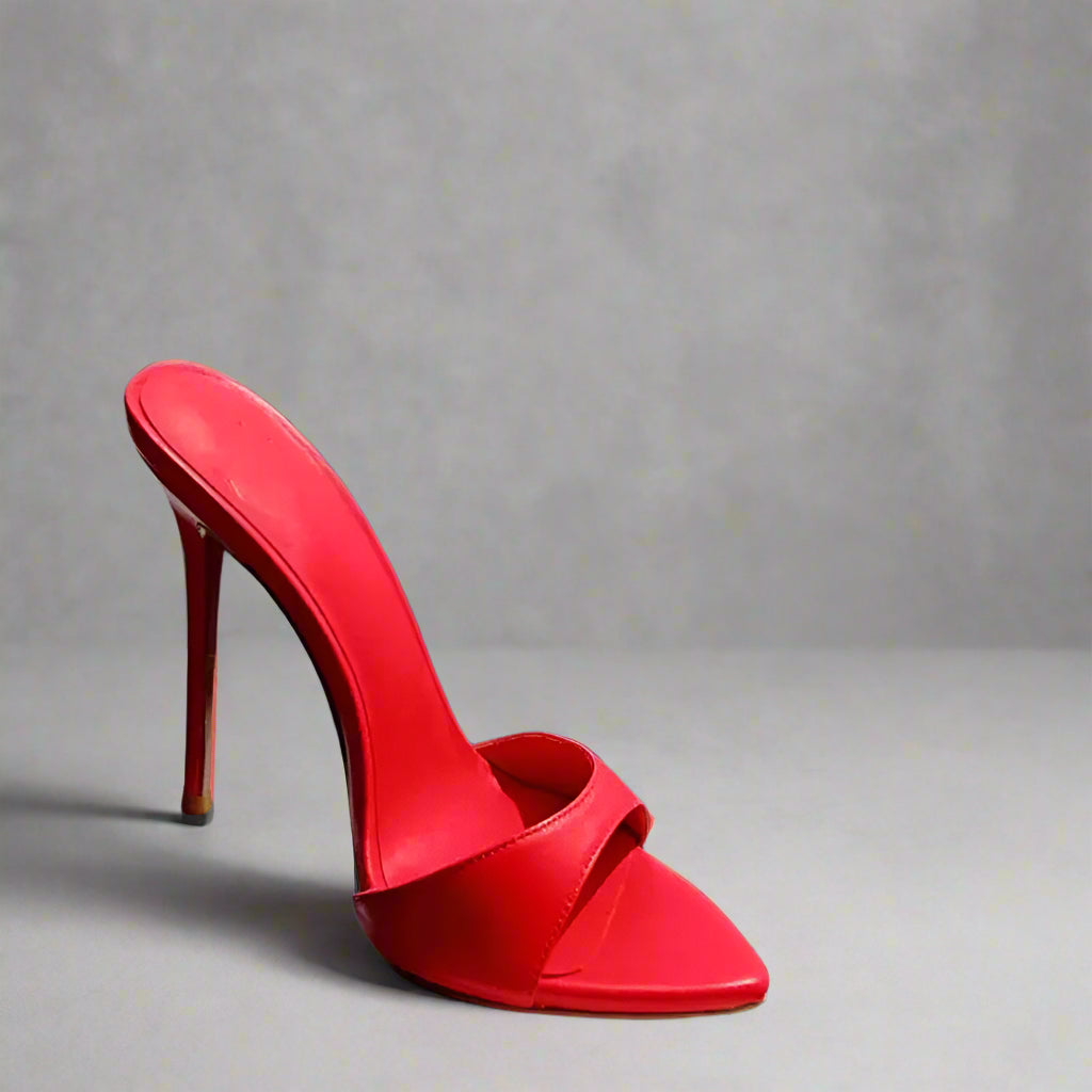 Cursive Hearts Pump Sandals