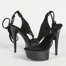 Strappy Lace-up Clip Toe Heels Sandals