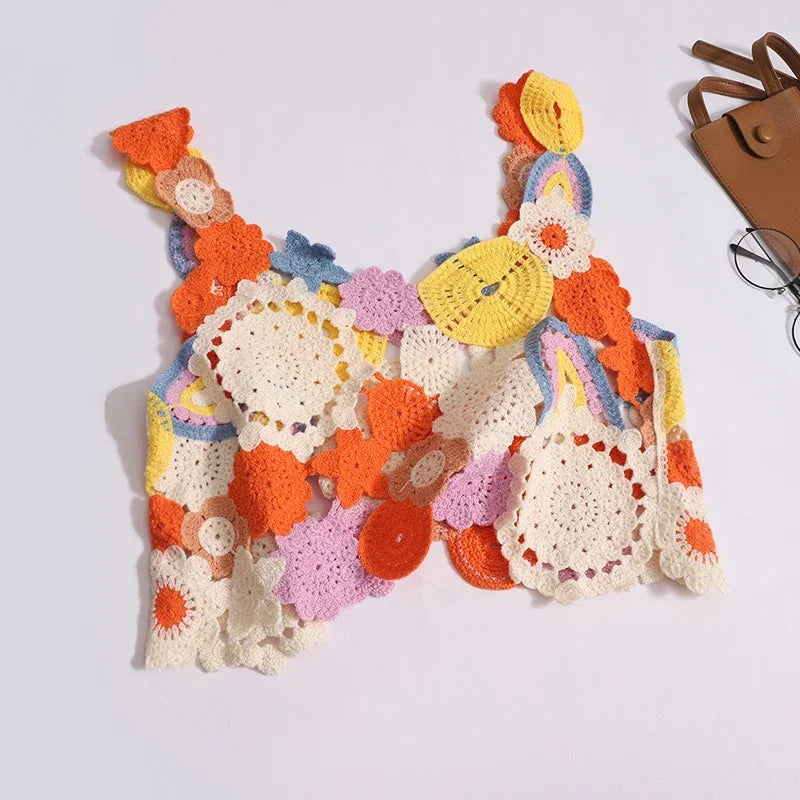 Love Left Me Hollow Crop Top