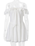 Ink-Stained Kisses Mini Dress