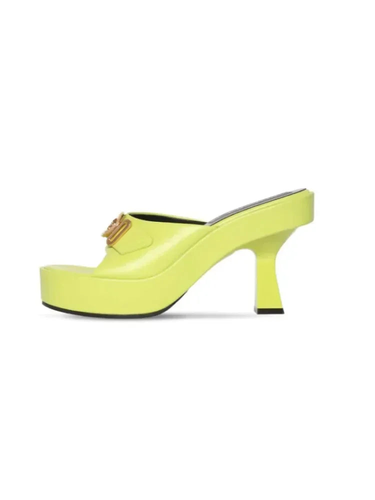 Classic Twist Platform Pump Sandals