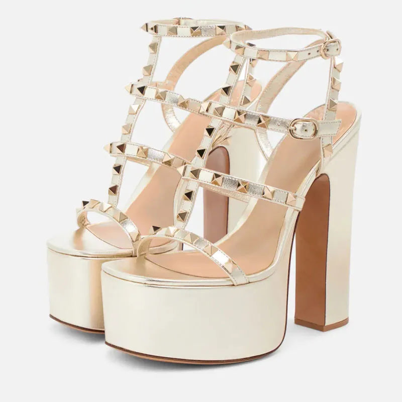 Blackboard Baddie Sandals