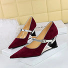 Sorry For Being Fabulous Wedges Shoes