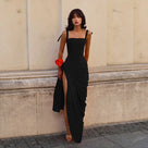 Sharing This Lonely View Maxi Dress