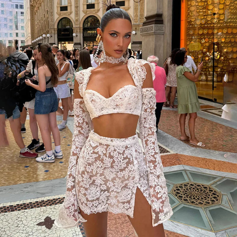 To All Of The Tears Skirt Set