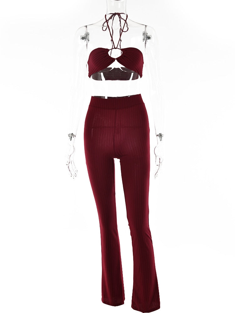 Speed Of Summer Wind Pants Set