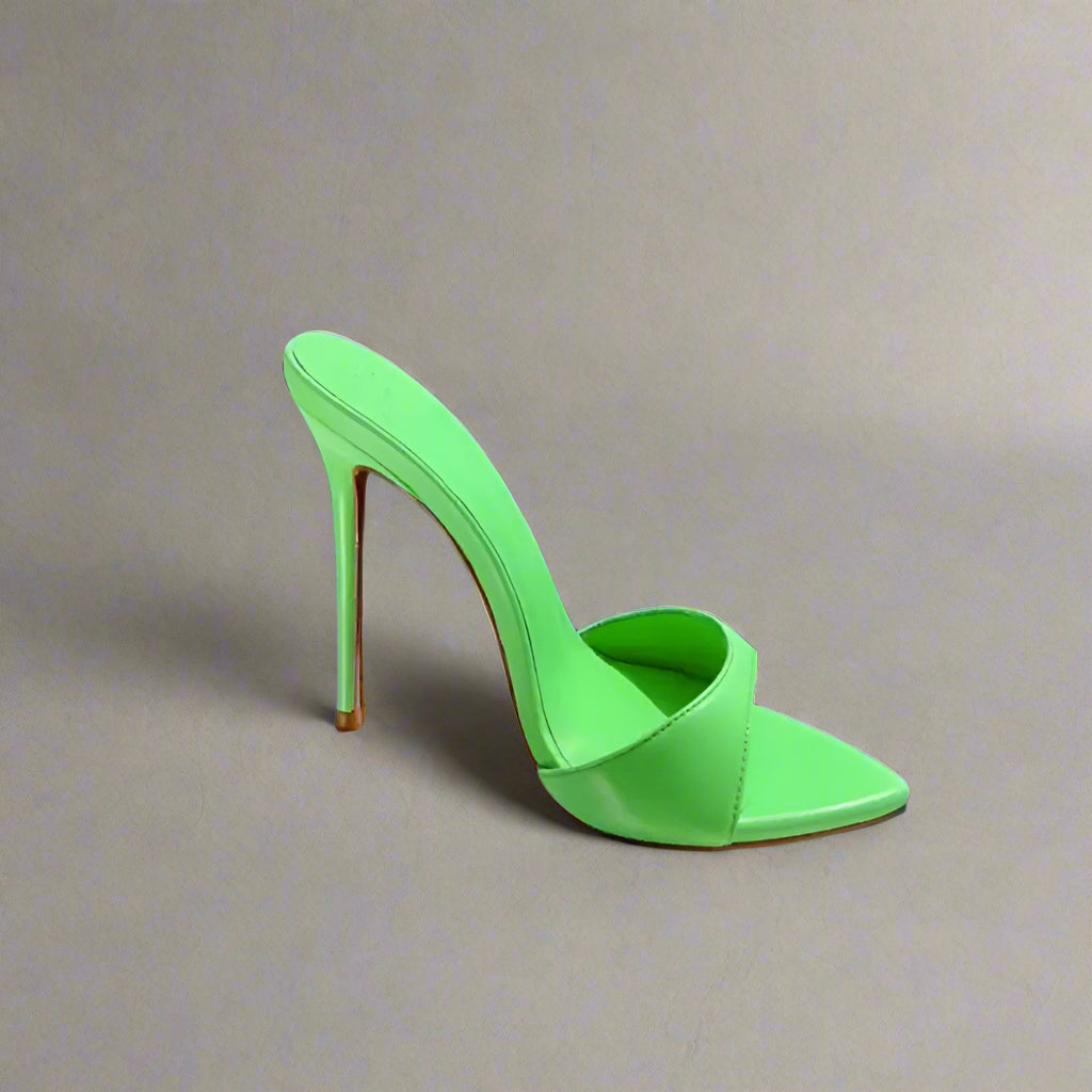 Cursive Hearts Pump Sandals