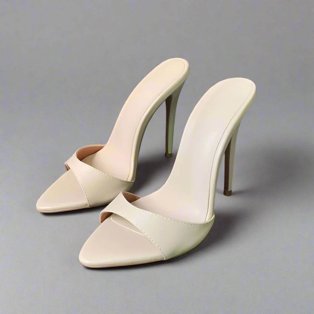 Cursive Hearts Pump Sandals