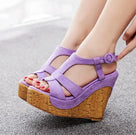 Darling Heartline Wedges Sandals