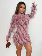 Sun Never Shines Mini Dress