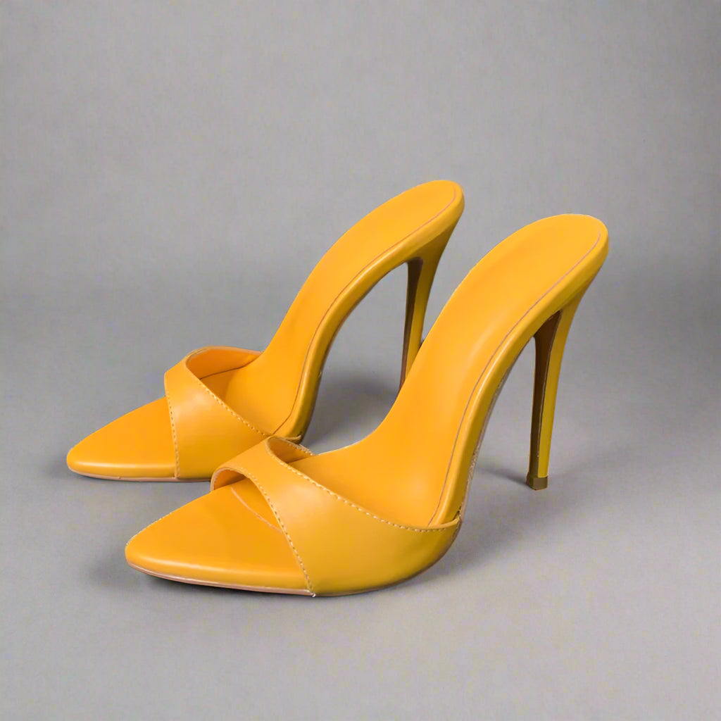 Cursive Hearts Pump Sandals