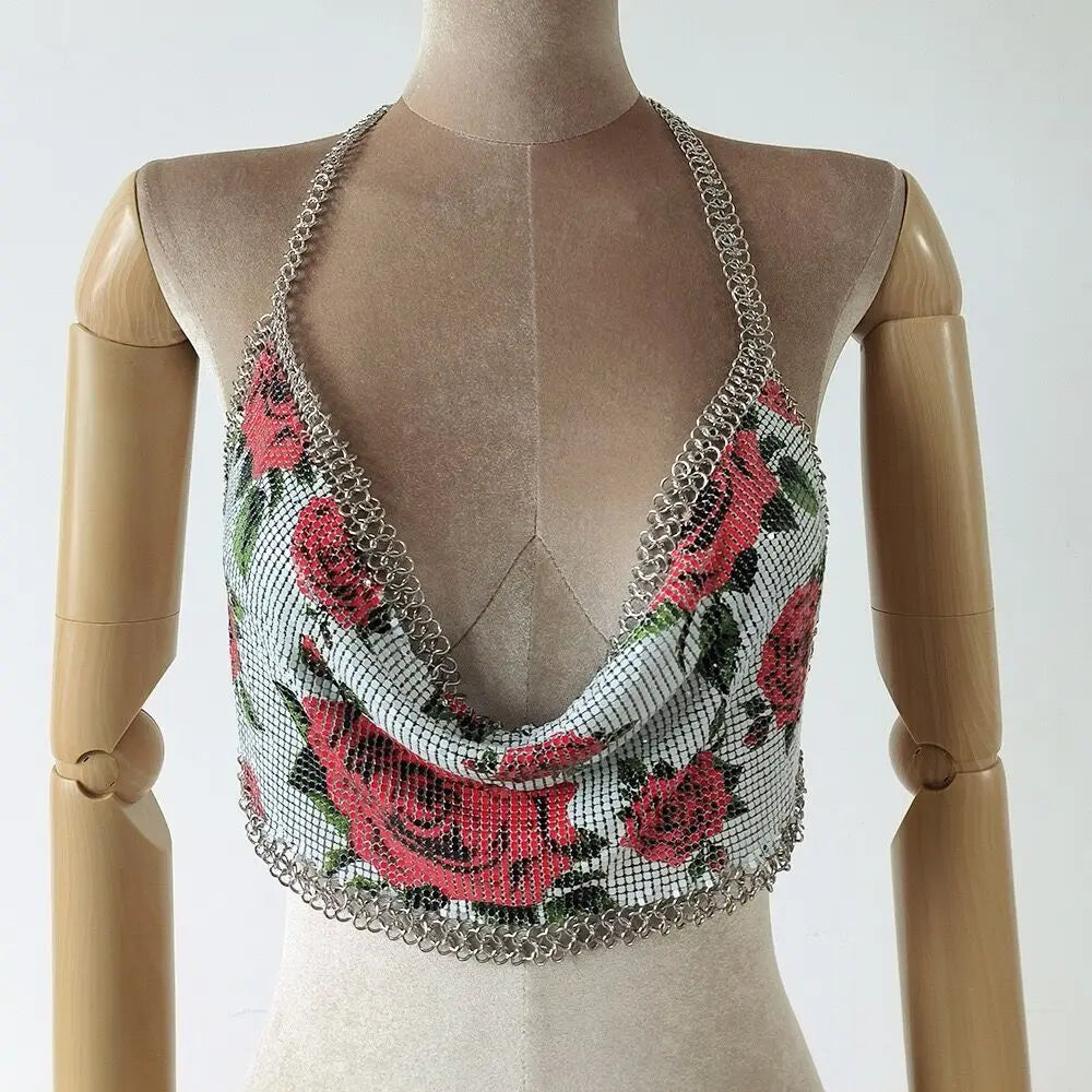 Tragic Blossom Bra Top