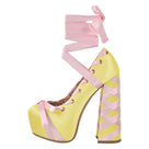 Fallen Angels Chunky Heel Shoes