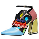 Time Traveler Chunky Heels Sandals