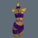 Fade Into Flame Mini Dress