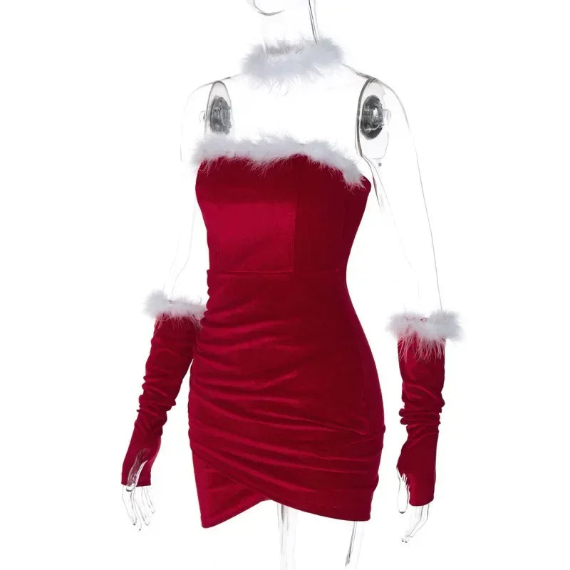 Merry Snowfall Mini Dress Maimoco Merry Snowfall Mini Dress Maimoco