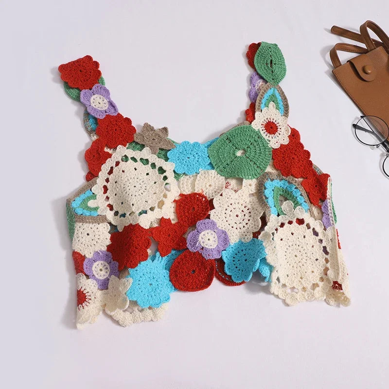 Love Left Me Hollow Crop Top