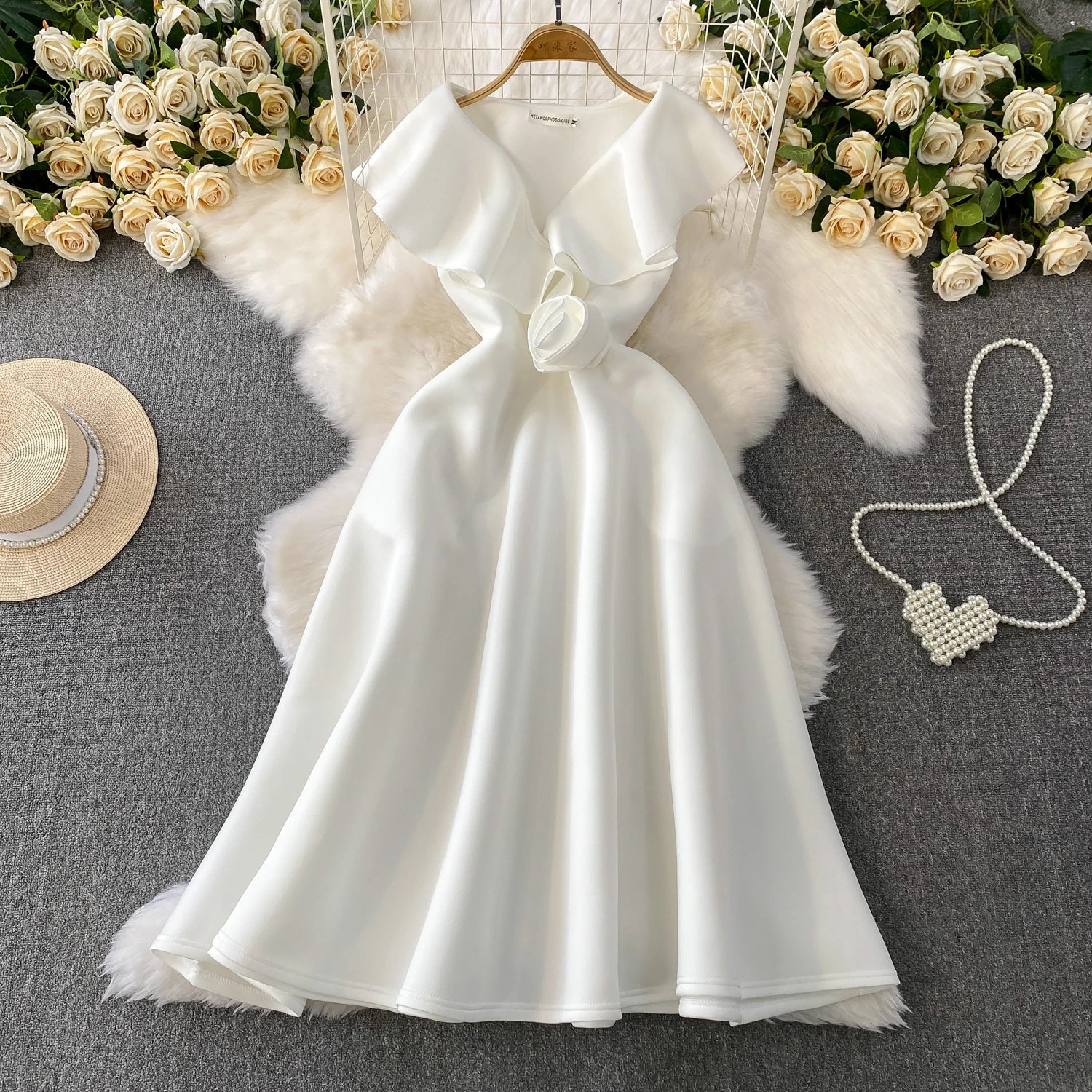 Crown Her Glory Midi Dress