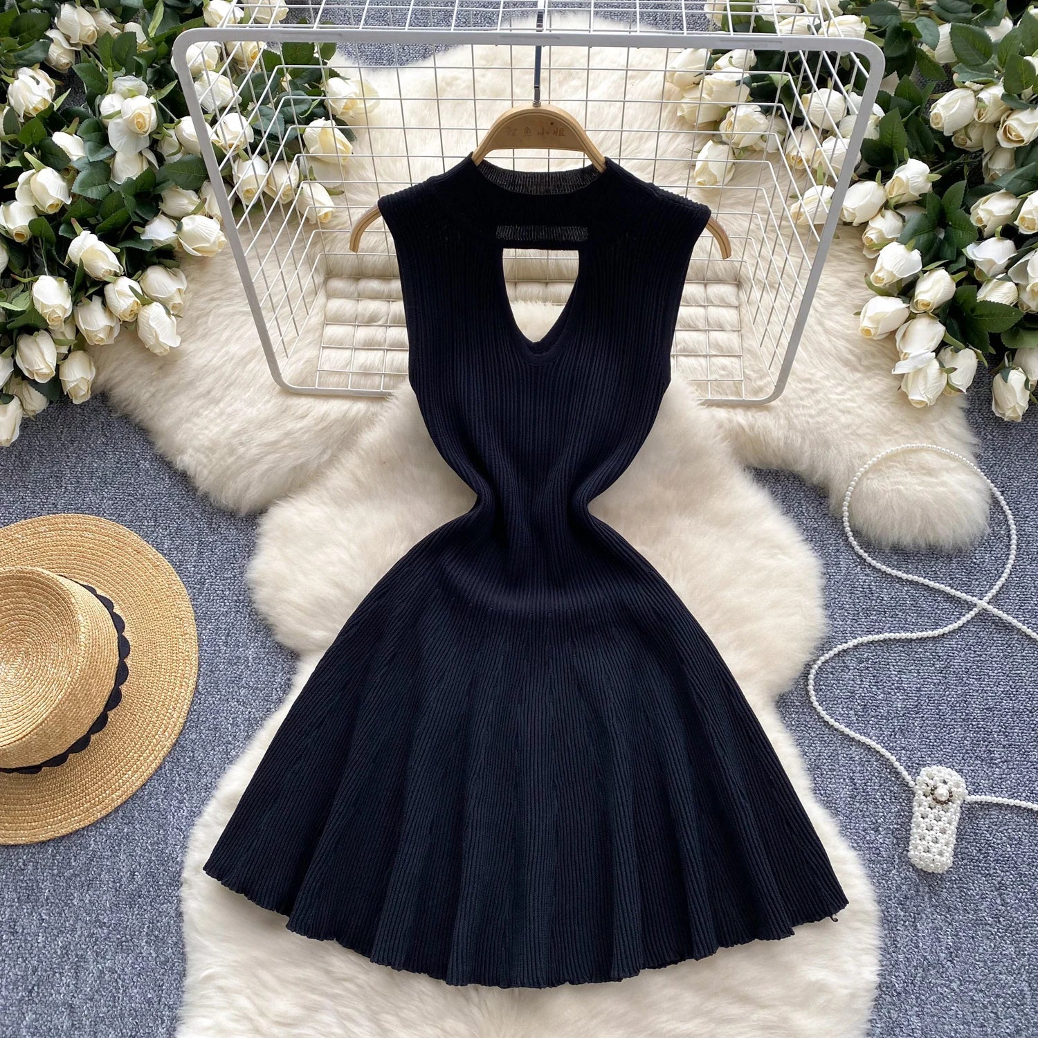 Starry Night Dreams Midi Dress