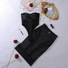 See Through Strapless Half Dress Lingerie
