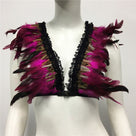 Feather Nightclub Crop Top