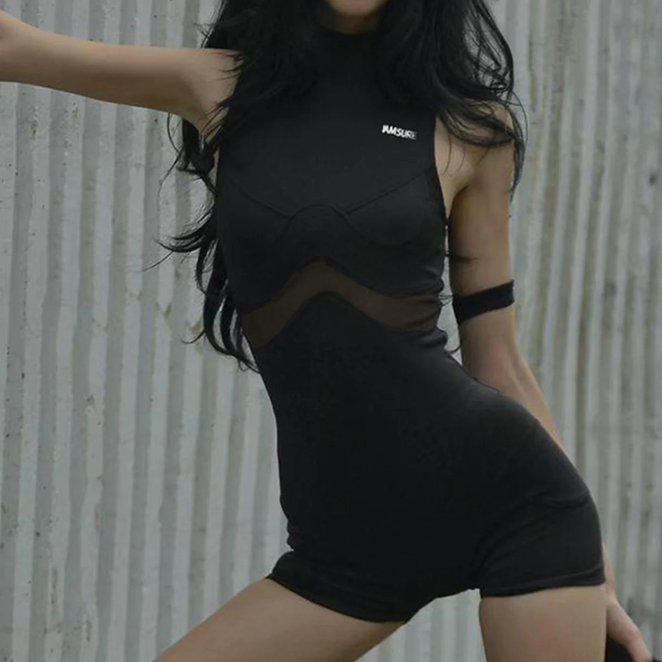 Obsidian Power Reign Romper