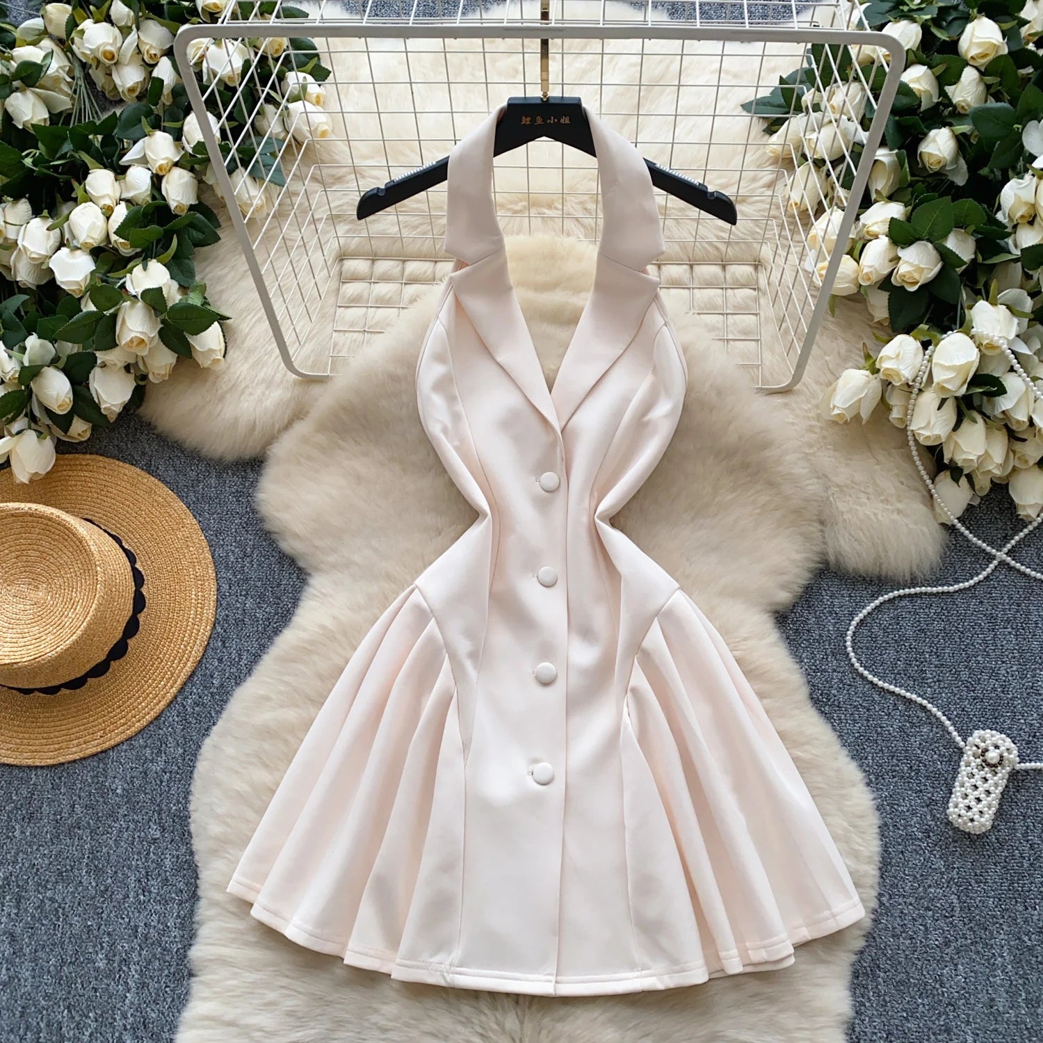 Ocean Kissed Radiance Mini Dress