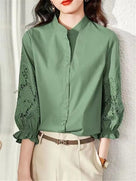 Falling Down Like Pieces Blouse