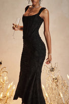 Vaguely Heard You Whisper Maxi Dress