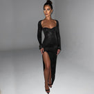 To Avoid Its Breakin' Twice Maxi Dress