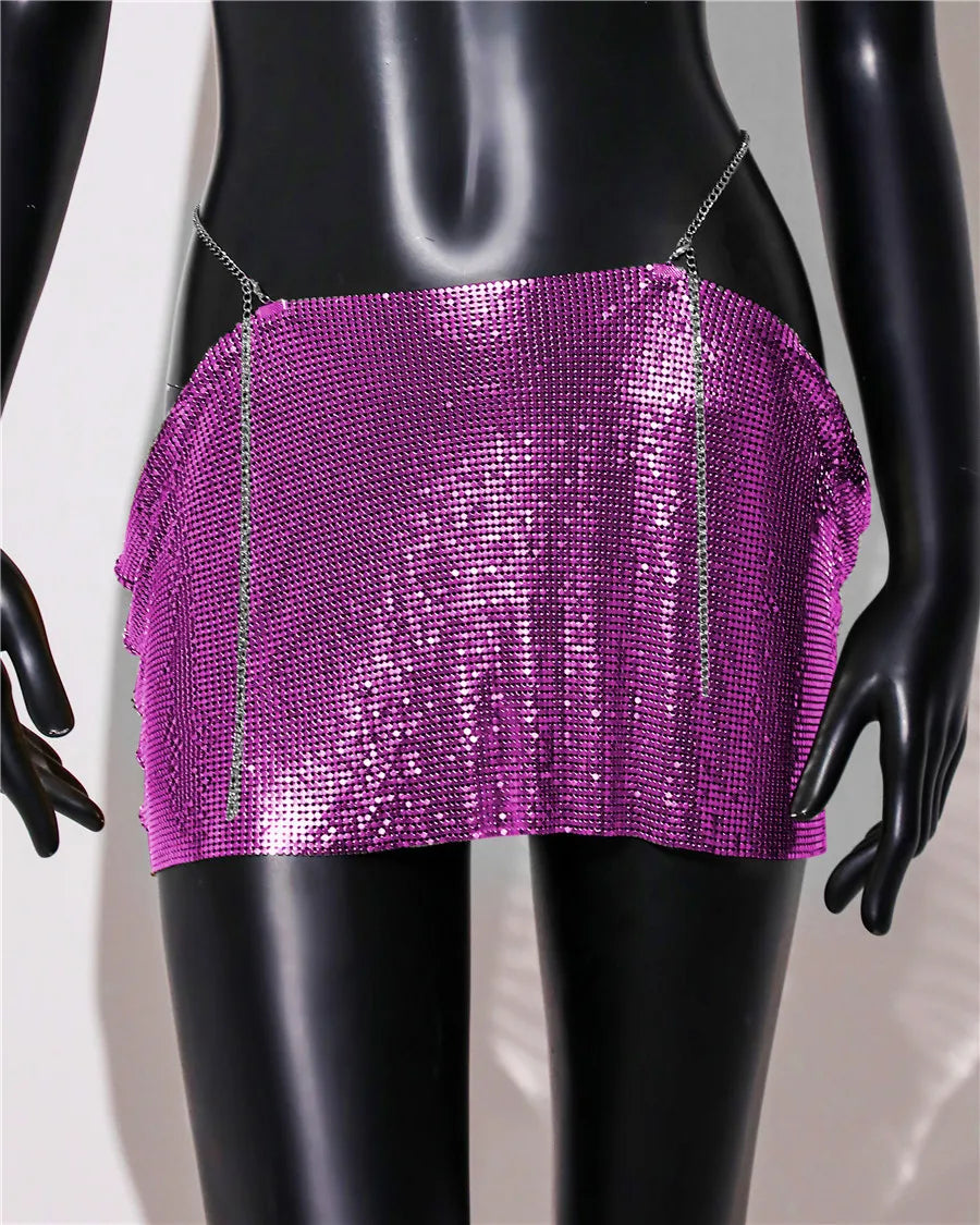 Silent Night Mini Skirt