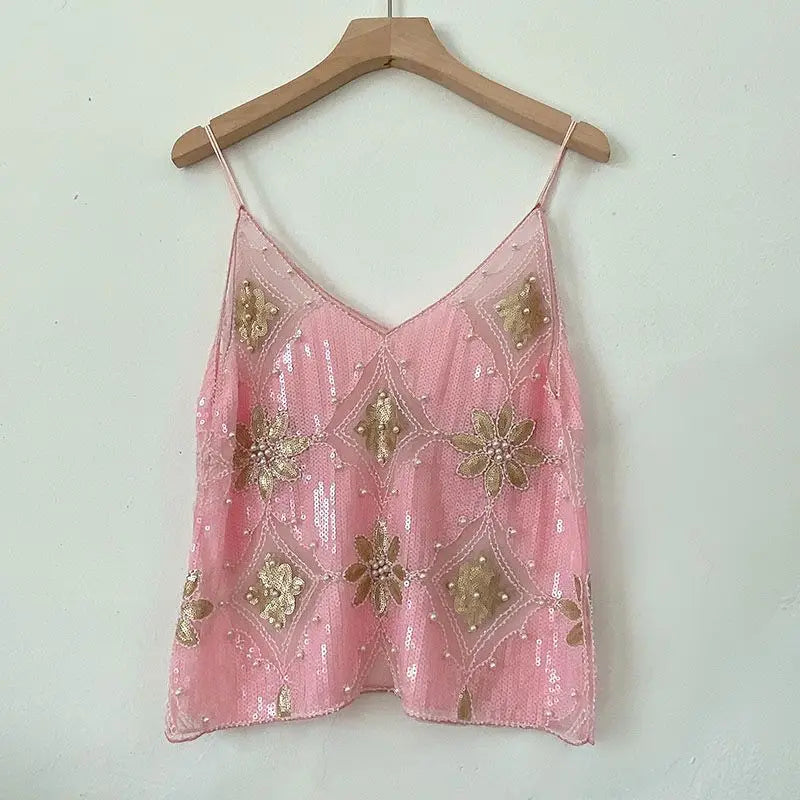 Crimson Roots Tank Top