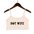 Casual Letter Print Crop Top
