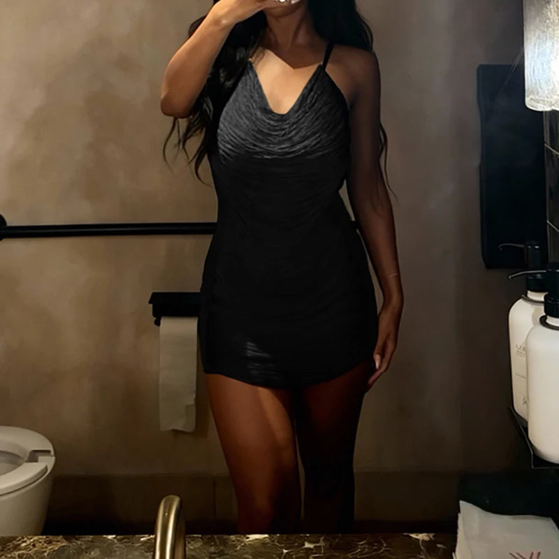 She Was the Storm Mini Dress