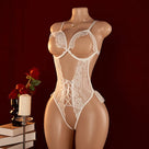 Lace Hollow Out Crotchless Teddies