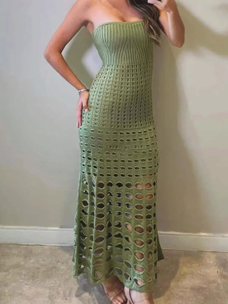 Down In The Dunes Maxi Dress