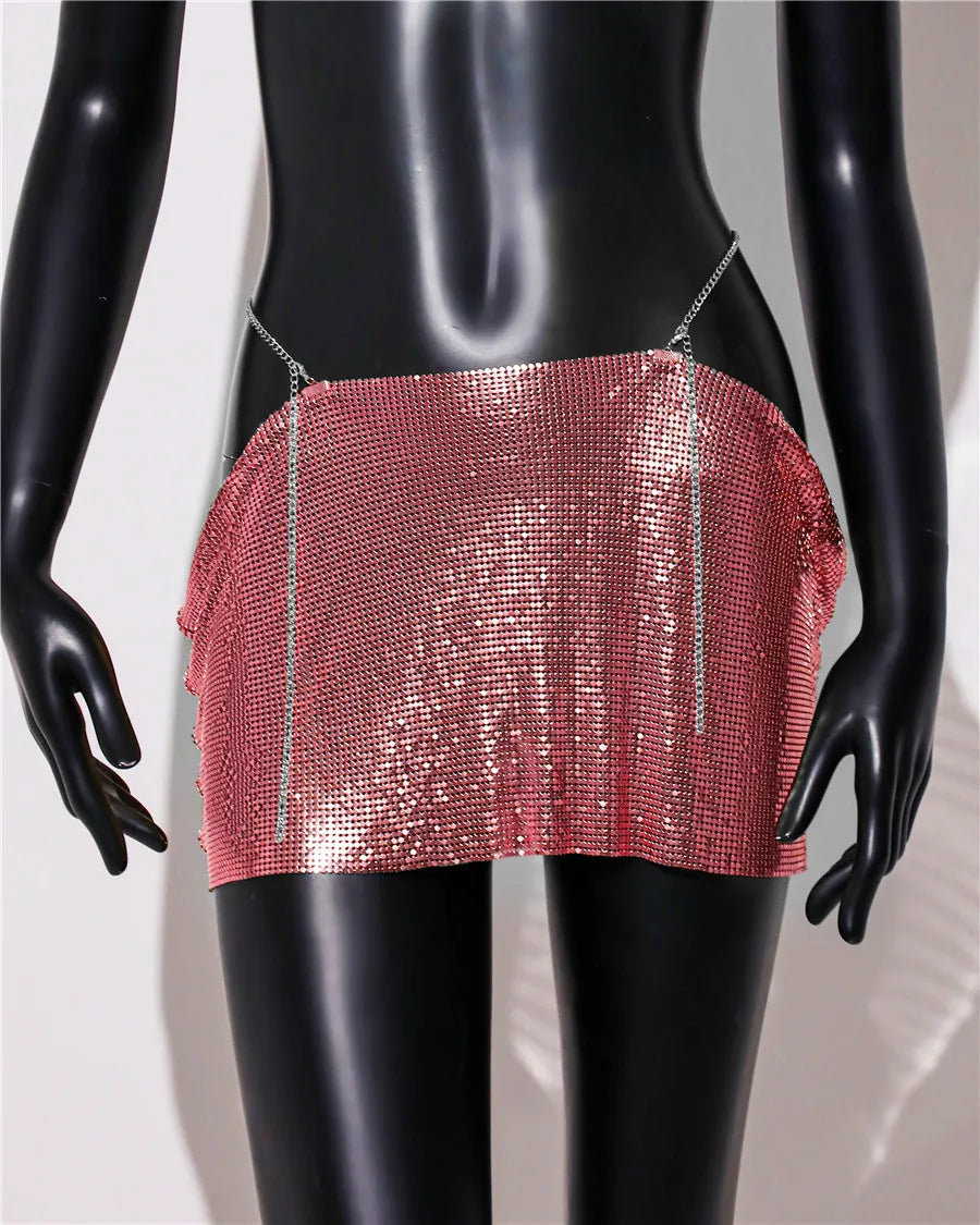 Silent Night Mini Skirt