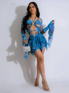 Another illusion She Creates Skirt Set