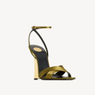 Cross Strap Ankle Closure Wedges Sandals