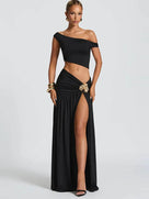 Crown On Repeat Skirt Set