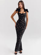 When She Stayed Maxi Dress