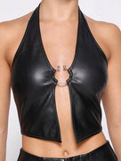 Icy Soul Heat Crop Tank Top