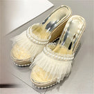 Bohemian Style Weave Wedges Sandals