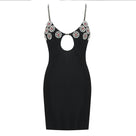 Wave's Heartbeats Mini Dress