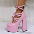 Glitter Drive Pump Shoes