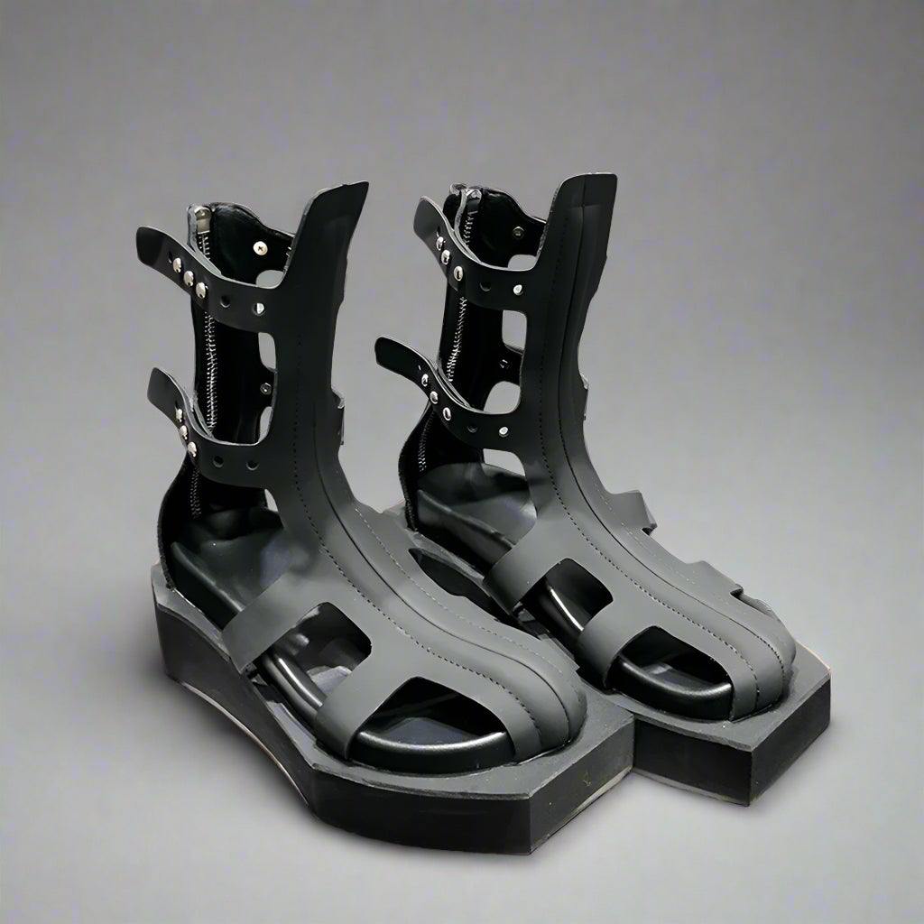 Whispers in the Fog Flat Sandals